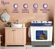 Roch 10Kg Twin Tub Washing Machine - White - 3