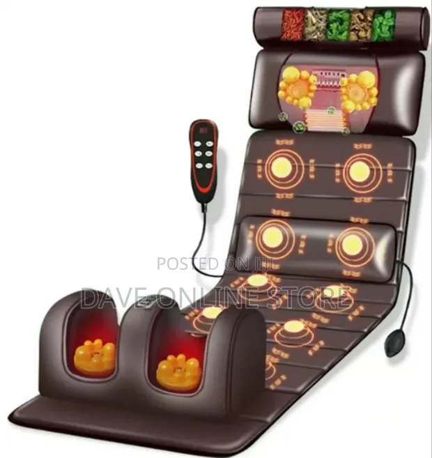 Full-Body Electric Massage Mat with Heat - 1