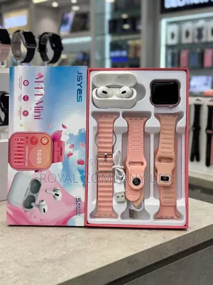 JSYES M44 Mini Smartwatch Gift Set - Pink