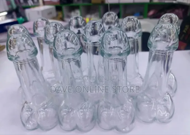 Novelty Penis-Shaped Cocktail Glasses - 1