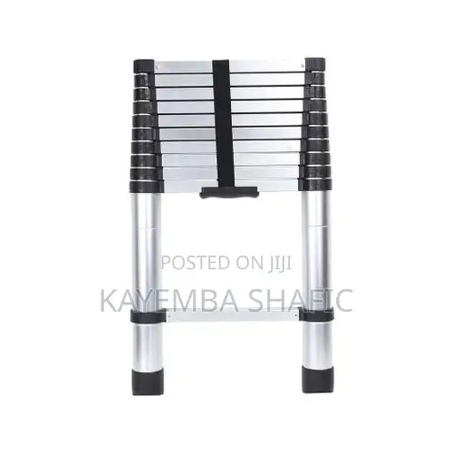 Brand New 3.2M Aluminium Telescopic Extension Ladder (150kg) - 1