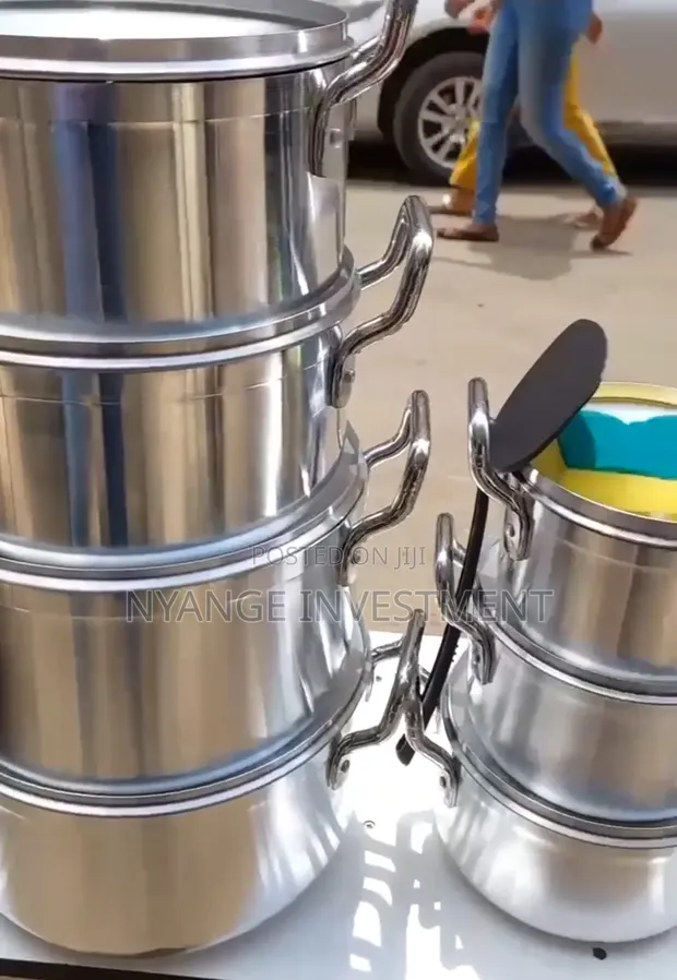 Original Tornado Aluminium Cookware Set (7 Pots, 7 Lids) - 1