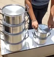 Original Tornado Aluminium Cookware Set (7 Pots, 7 Lids) - 2