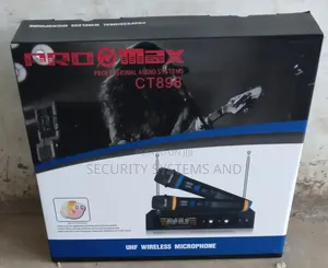 Wireless Microphone Pro Max CT898 Dual Channel
