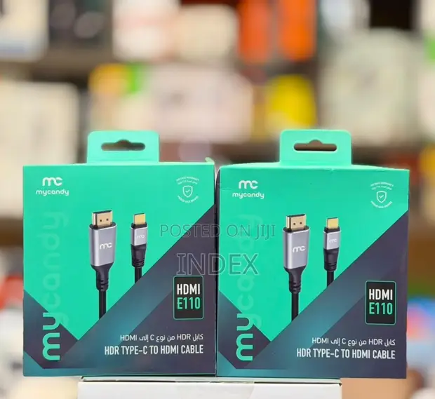 Mycandy Type-C to HDMI Cable 2m - 1