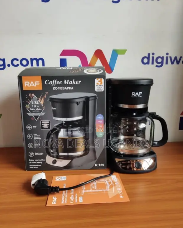 Raf R.139 1.8L Drip Coffee Maker (900W) - 1
