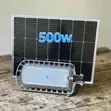 Blue Carbon 500W Solar Roadway Light - 1
