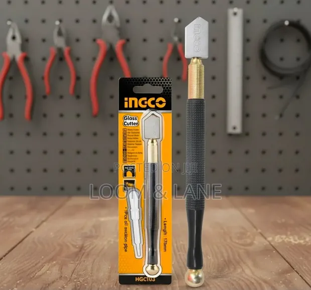 INGCO Glass Cutter Tool - High Quality Diamond Wheel - 1