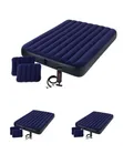 Intex 5x6 Inflatable Air Mattress with Pump and Pillows - 1
