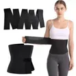 Generic Black Waist Trainer Bandage Wrap - 1