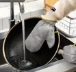 Magic Steel Wire Dish Washing Gloves - 1