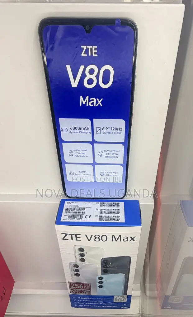 New ZTE Blade V80 Pro 256GB Black - 1