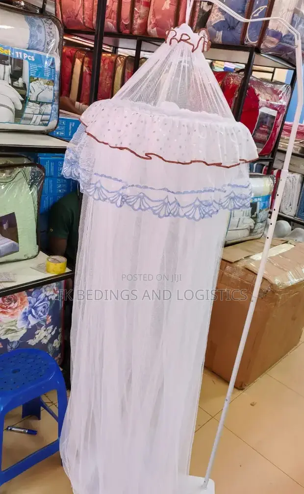 Baby Coat Net - Round Lace Design - 1