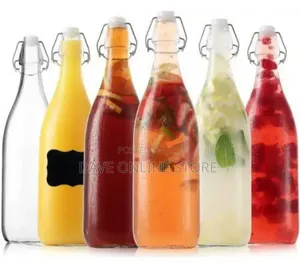 6 GE Beverage Bottles - Brand New