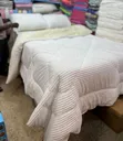 Four Pieces Coral Bedcover Set - Cream - 1