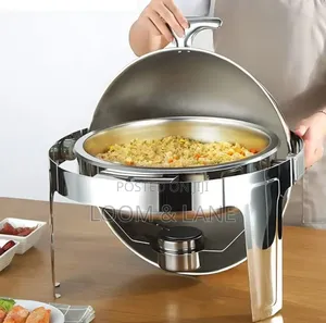 Brand New Stainless Steel Round Chafing Dish