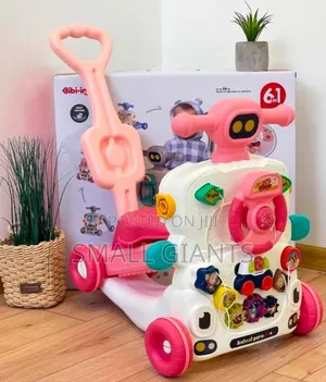 6-in-1 Baby Walker with Music