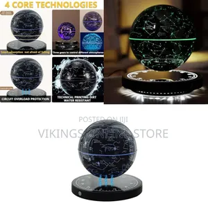 Constellations Earth Globe Night Light - Magnetic Levitating Starry Sky
