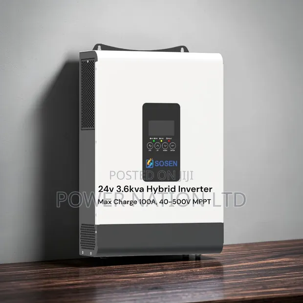 3.6kW 24V Sosen Hybrid Inverter - 1