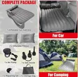 Premium Car Inflatable Bed with Pump - 1