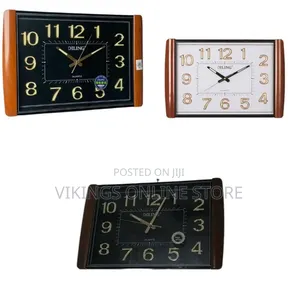 DILING Large LCD Digital Wall Clock with Date and Nightlight