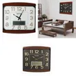 DILING Large LCD Digital Wall Clock with Date and Nightlight - 2