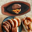 Cast Iron Fish Skillet & Sizzle Platter - 1