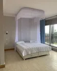 6x6 Luxury Wall Mounted Mosquito Net - White - 1