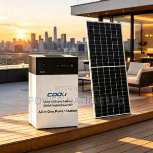 500W/1kWh All-in-One Power Station with Solar Panel