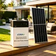 500W/1kWh All-in-One Power Station with Solar Panel - 2