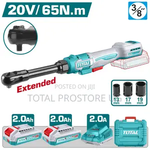 Total Cordless Drive Ratchet 20V 65Nm Extended