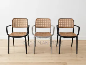 Brand New Slated Mesh Back Plastic Chairs