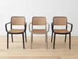 Brand New Slated Mesh Back Plastic Chairs - 1