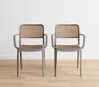 Brand New Slated Mesh Back Plastic Chairs - 2