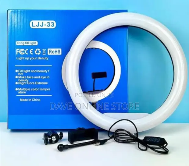 LJJ-33 LED Ring Light Kit - 1