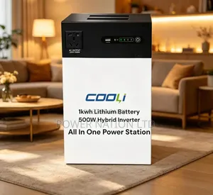 Cooli 1kWh + 500W All-in-One Solar Power Station (No Panel)