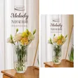 CrystalFlower Handmade Modern Glass Vase - 1