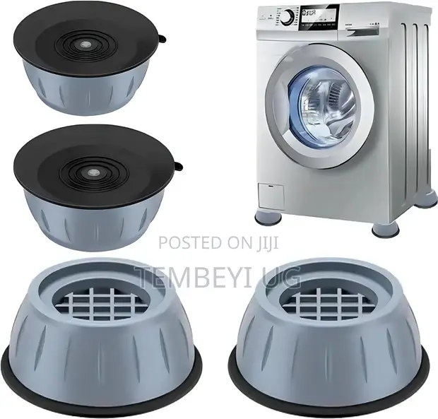 Anti-Vibration Washing Machine Foot Pads - 1
