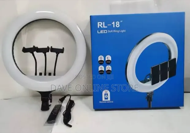 RL-18 LED Soft Ring Light Kit - 1