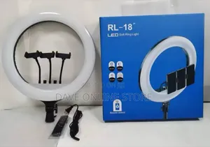 RL-18 LED Soft Ring Light Kit