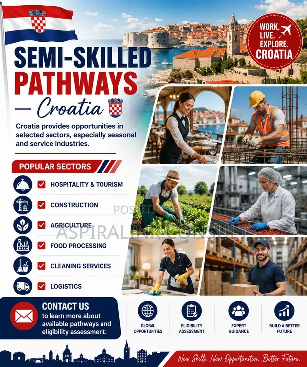 Semi-Skilled Pathways to Croatia - 1