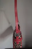Red Cheetah Print Shoulder Bag - 3