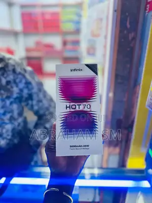 New Infinix Hot 70 256GB Black