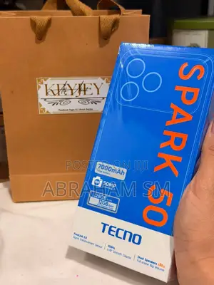 New Tecno Spark 50 128GB Black