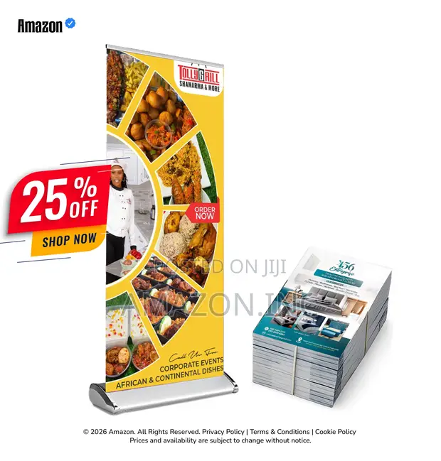 Pull-up Banner & Flyers Business Starter Combo - 1