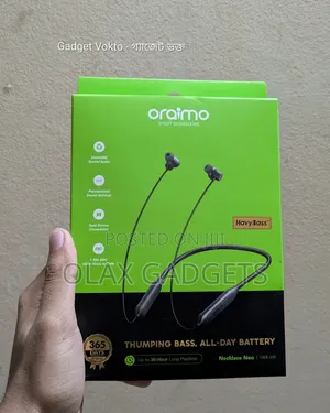 Oraimo Necklace Neo Wireless Neckband - 30 Hours Battery