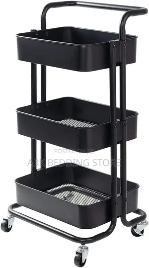 3-Tier Organizer Cart with Wheels