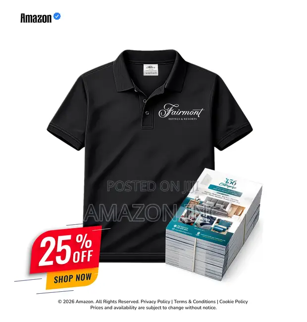 Polo Shirt + Flyers Business Starter Pack - 1
