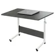 Adjustable Wooden Breakfast/Laptop Table Stand - Grey - 1