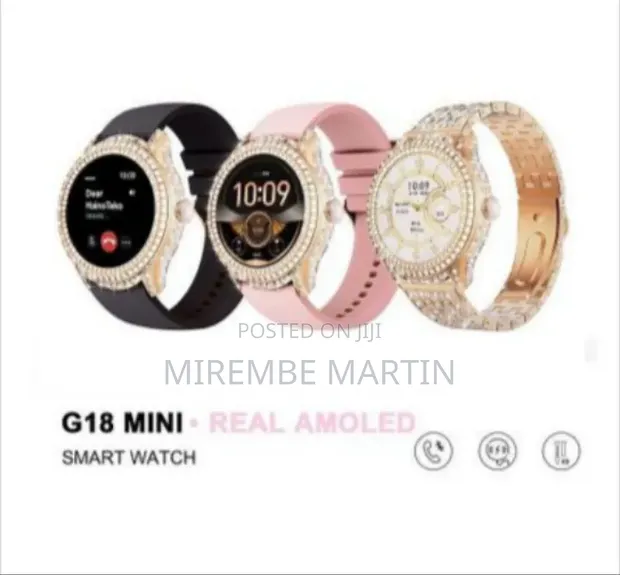 Haino Teko G18 Mini Smartwatch - Real AMOLED, Bluetooth Calling - 1
